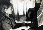 A lifelong love of piano and performance began at an early age